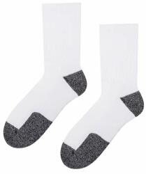 Steven Sosete sport barbati, flausate pe talpa - Steven S047-75A alb (Culoare: Alb, Marime: 41-43) (24749)