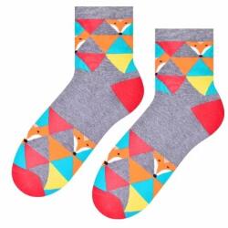 Steven Sosete bumbac pentru dama - Steven S099-586D gri melange (Culoare: Gri, Marime: 35-37) (26422)