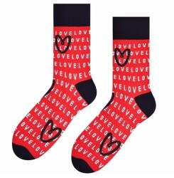 Steven Sosete barbati, model LOVE - Steven S136-K038 rosu (Culoare: Rosu, Marime: 44-46) (26349)