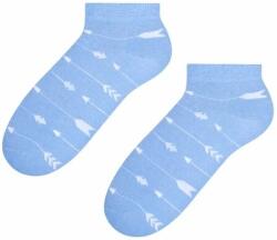 Steven Sosete scurte de dama - Steven S052-120 blue (Culoare: Albastru, Marime: 35-37) (26388)