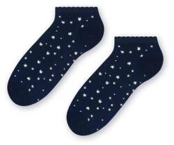 Steven Sosete scurte dama, model stelute - Steven S114-062K granat (Culoare: Bleumarin, Marime: 35-37) (28720)