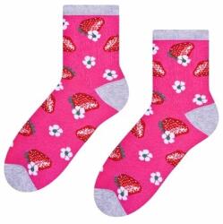 Steven Sosete roz cu capsuni S159-026 (Culoare: Roz, Marime: 35-37) (24356)