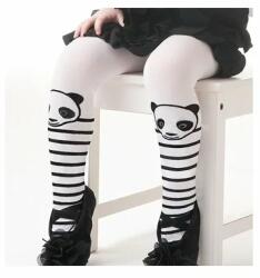Knittex Ciorapi fetite Panda (Culoare: Alb, Marime: 122-128) (14745)