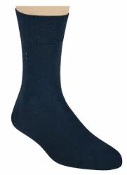 Steven Sosete bumbac barbati, sosete cu logo pentru pantofi - Steven S056-024 jeans (Culoare: Bleumarin, Marime: 45-47) (10185)