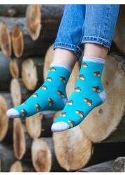 MORE Sosete dama, model Peanuts - More S078103 turcoaz (Culoare: Turcoaz, Marime: 35-38) (25579)
