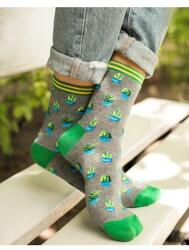 MORE Sosete dama, model Cactus - More S078108 gri (Culoare: Gri, Marime: 39-42) (NX-21857)