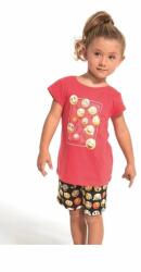 Cornette Pijama fete 1-8 ani, 100% bumbac, Cornette G787-064 (Culoare: Rosu, Marime: 122-128) (26807)
