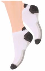 Steven Sosete scurte cu model S050-056 (Culoare: Alb, Marime: 35-37) (21242)