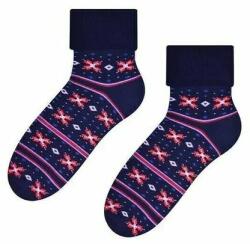 Steven Sosete flausate pentru dama - Steven S053-55S granat (Culoare: Bleumarin, Marime: 35-37) (25321)