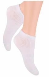 Steven Sosete scurte unisex, din bumbac, culoare alb - Steven S024-ALB (Culoare: Alb, Marime: 44-46) (10714)