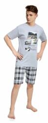 Cornette Pijama adolescenti bumbac pentru baieti, Cornette B551-20 (Culoare: Gri, Marime: M/176) (21902)
