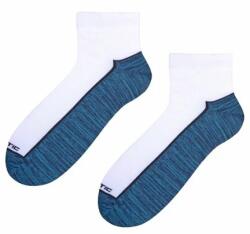 Steven Sosete sport, scurte pentru barbati - Steven S054-171 alb-marine (Culoare: Alb, Marime: 38-40) (24104)