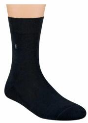 Steven Sosete barbati, flausate pe talpa, culoare negru - Steven S003-N (Culoare: Negru, Marime: 42-44) (10776)
