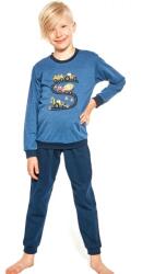 Cornette Pijama baieti 1-8 ani, 100% bumbac, Cornette B478-115 Road (Culoare: Albastru, Marime: 122-128) (29323)