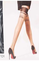 Marilyn Ciorapi de dama cu model - Marilyn Allure F01, 20 DEN (Culoare: Negru, Marime: 1/2) (14323)