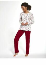 Cornette Pijama dama, 100% bumbac, Cornette W392-250 (Culoare: Ecru, Marime: S) (27205)