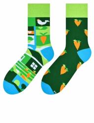 MORE Sosete barbati, model asimetric Carrots - More S079A004 verde (Culoare: Verde, Marime: 39-42) (26914)