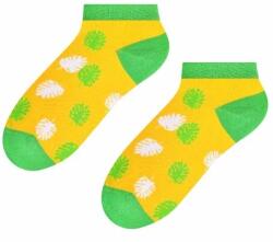 Steven Sosete scurte dama, model frunze - Steven S042-119C galben-verde (Culoare: Galben, Marime: 38-40) (24729)