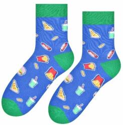 Steven Sosete barbati, model Fast Food - Steven S060-223 blue (Culoare: Albastru, Marime: 38-40) (NX-21501)