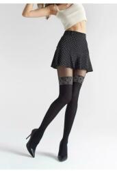 Marilyn Ciorapi cu model - Marilyn Zazu Dots W02, 60 DEN - negru (Culoare: Negru, Marime: 1/2) (29130)