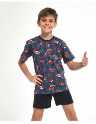 Cornette Pijama baieti 1-8 ani, 100% bumbac, Cornette B334-86 (Culoare: Granat, Marime: 98-104) (26777)