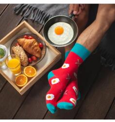 MORE Sosete barbati, model Eggs - More S079218 rosu (Culoare: Rosu, Marime: 39-42) (NX-22148)
