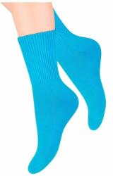 Steven Sosete dama - sosete flausate pe talpa - Steven S127-08 turcoaz (Culoare: Turcoaz, Marime: 35-37) (24041)