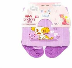 YO Club Dresuri din bumbac colorate cu ABS pentru fete RA05G (Culoare: Multicolor, Marime: 92-98) (7733)