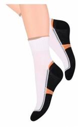 Steven Sosete sport cu model S026-086 (Culoare: Alb, Marime: 35-37) (18626)