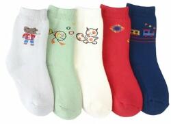 Rewon Sosete flausate copii REW104-003G (Culoare: Multicolor, Marime: 18-20) (9600)