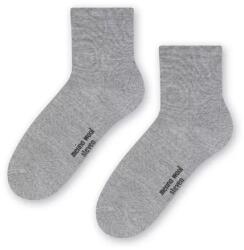Steven Sosete dama - sosete din lana - Steven S130-G04 gri (Culoare: Gri, Marime: 35-37) (30231)