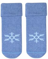 Steven Sosete flausate pentru copii, Steven S156-O004 albastru (Culoare: Albastru, Marime: 17-19) (25557)
