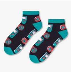 Steven Sosete scurte barbati / adolescenti, Steven S025-021H grafit melange (Culoare: Grafit, Marime: 38-40) (28823)