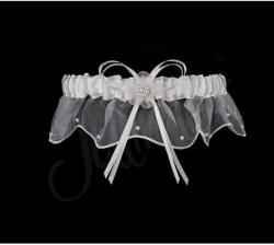 Julimex Jartiera alba Julimex San Paulo PW07 (Culoare: Alb, Marime: Universala) (15922)