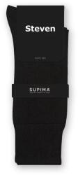 Steven Sosete barbati din bumbac Supima - Steven S157-01 negru (Culoare: Negru, Marime: 41-43) (24257)
