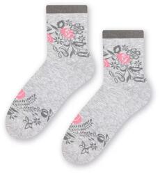 Steven Sosete dama cu model folk - Steven S118K041 gri deschis (Culoare: Gri, Marime: 38-40) (28835)