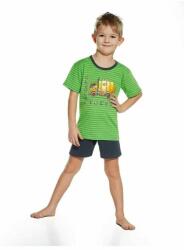Cornette Pijama baieti 1-8 ani, 100% bumbac, Cornette B789-051 (Culoare: Verde, Marime: 86-92) (21435)