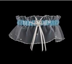 Julimex Jartiera albastra Julimex Sevilla PW26 (Marime: Universala, Culoare: Ice blue) (16141)