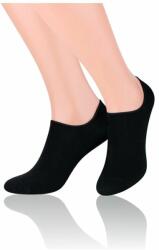 Steven Sosete scurte unisex, invizibile - Steven S070-10V negru (Culoare: Negru, Marime: 41-43)