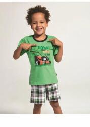 Cornette Pijama baieti 1-8 ani, 100% bumbac, Cornette B789-067 (Culoare: Verde, Marime: 122-128) (26763)
