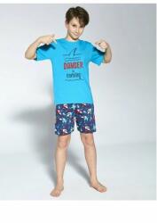 Cornette Pijama baieti 9-14 ani, 100% bumbac, Cornette B790-094 (Culoare: Turcoaz, Marime: 134-140) (28018)