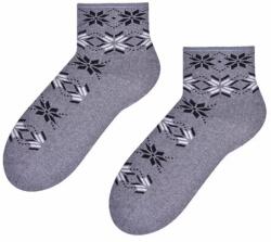 Steven Sosete flausate pentru dama - Steven S123-020 (Culoare: Gri, Marime: 35-37) (25360)