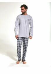 Cornette Pijama barbati, bumbac, Cornette M124-164 (Culoare: Gri, Marime: XL)
