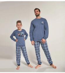 Cornette Pijama barbati, colectia tata-fiu, Cornette M115-155 (Culoare: Blue, Marime: S) (NX-5025)