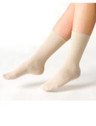 Steven Sosete bumbac dama, fara compresie - Steven S062-006 bej (Culoare: Bej, Marime: 35-37) (29704)