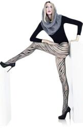 Marilyn Ciorapi cu model - Marilyn Charly Zebra, 40 DEN (Culoare: Grey, Marime: 3/4) (7203)