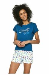 Cornette Pijama dama, 100% bumbac, Cornette W521-192 Harmony (Culoare: Albastru, Marime: 2XL) (28137)