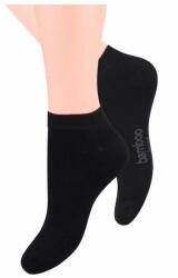 Steven Sosete scurte unisex, bambus, culoare negru - Steven S094-N (Culoare: Negru, Marime: 41-43) (10618)