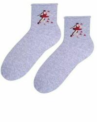 Steven Sosete cu model S099-475 (Culoare: Gri, Marime: 35-37) (23100)