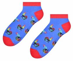 Steven Sosete scurte barbati, colectia folk - Steven S116-M006 blue (Culoare: Albastru, Marime: 43-46) (26897)